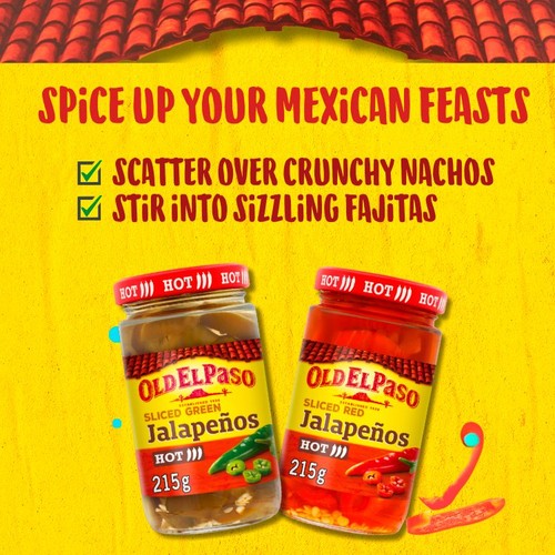 Old El Paso Slice Green Jalapenos