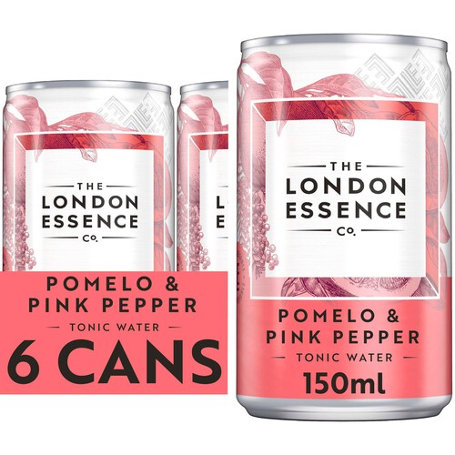 The London Essence Co. Pomelo & Pink Pepper Tonic Water 