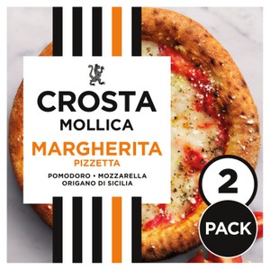 Crosta & Mollica Fiorentina Sourdough Pizza with Mushrooms & Spinach