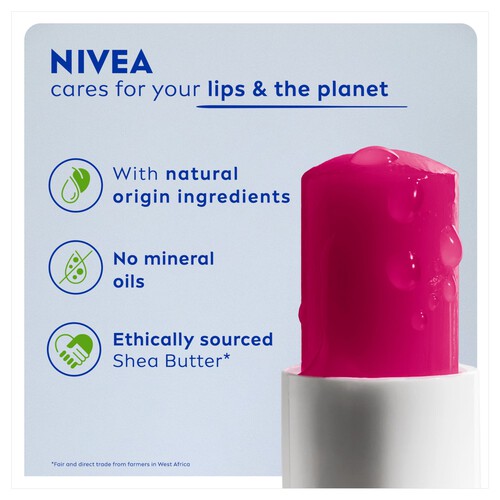 NIVEA Cherry Shine Lip Balm