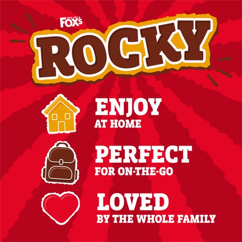 Fox's Biscuits Rocky Original Biscuit Bars Multipack, 7 Pack 133g