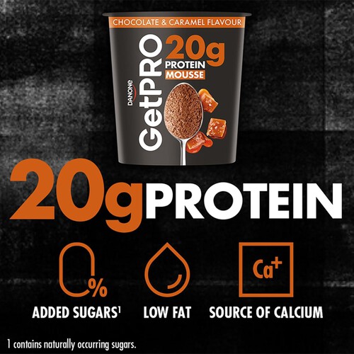 GetPro Salted Caramel High Protein Mousse