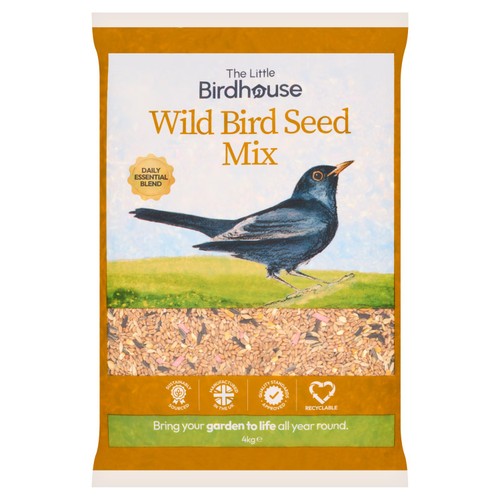 Little Birdhouse Wild Bird Seed 4kg