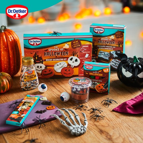 Dr. Oetker The Spooks of Halloween Decorating Icing 4 x 19g (76g)