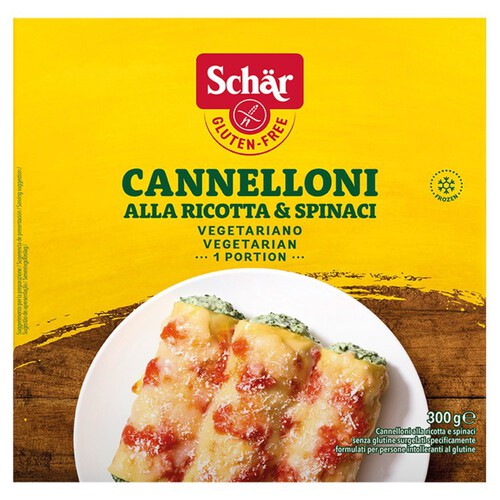 Schar Cannelloni Alla Ricotta & Spinaci 