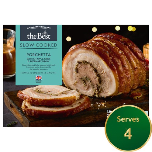 (CP) Morrisons The Best Xmas Porchetta with Apple & Cider Gravy