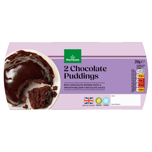 Morrisons Chocolate Sponge Puddings