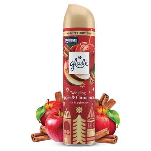 Glade Aerosol Air Freshener Warm Apple Pie 300ml