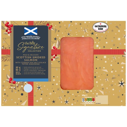 Morrisons The Best Scottish Smoked Salmon Sea Salt & Black Pepper 145g