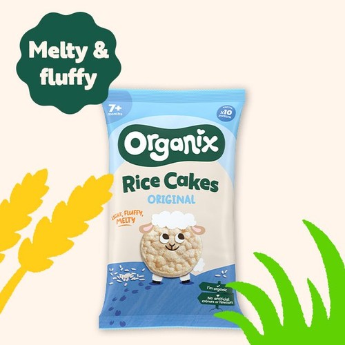 Organix Rice Cakes Original  40g