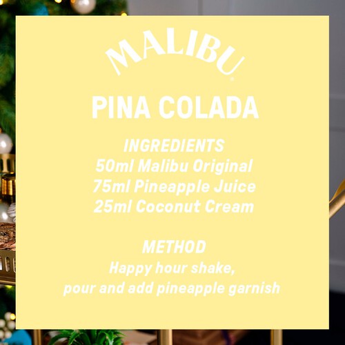 Malibu Original White Rum with Coconut Flavour