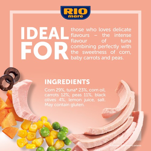 Rio Mare Tuna Salad With Corn   160g