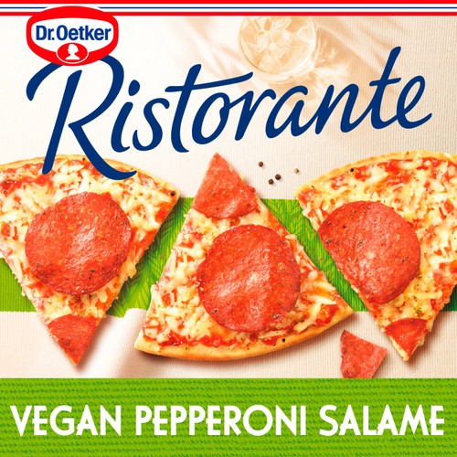 Dr. Oetker Ristorante Vegan Pepperoni Salami Pizza 