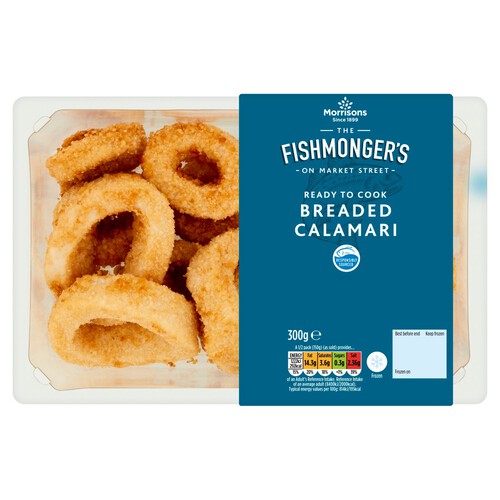 Morrisons Frozen Ready To Cook Breaded Calamari