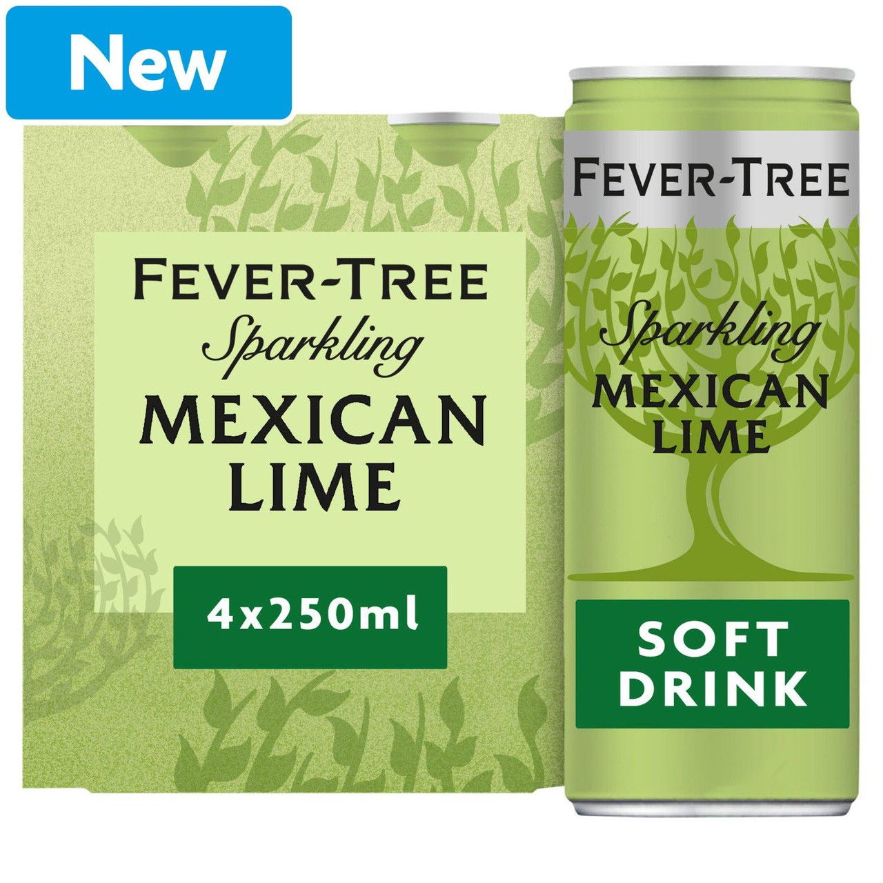 Fever-Tree Mexican Lime Soda 4x250ml