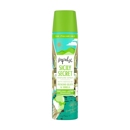 Impulse Sicily Secret Body Spray 75ml