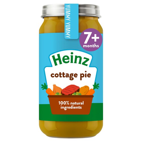 Heinz By Nature Cottage Pie Baby Food Jar 7+ Months 