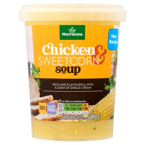 Morrisons Chicken & Sweetcorn Soup