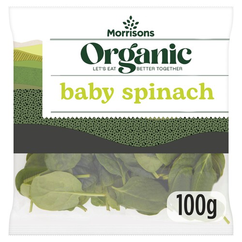 Morrisons Organic Spinach