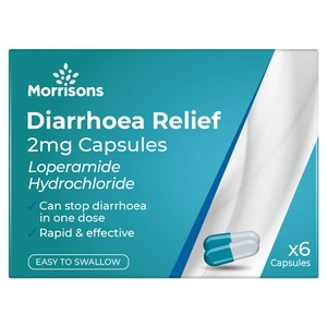 Morrisons Diarrhoea Relief 2mg Capsules 6s