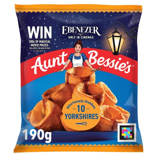 Aunt Bessie's 10 Glorious Golden Yorkshire Puddings 190g