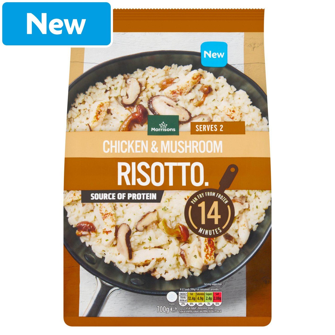 Morrisons Chicken & Mushroom Risotto 700g