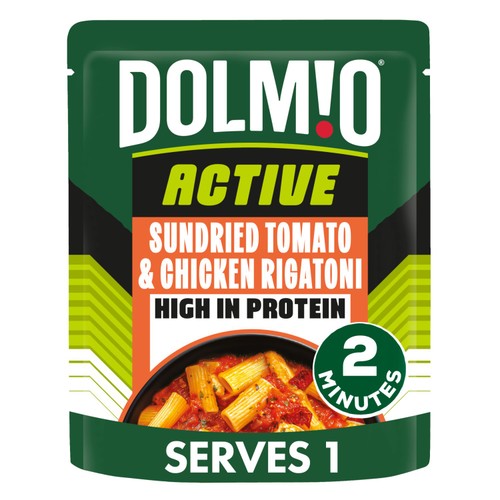 Dolmio Active Sundried Tomato & Chicken Rigatoni Pasta Ready Meal 250g