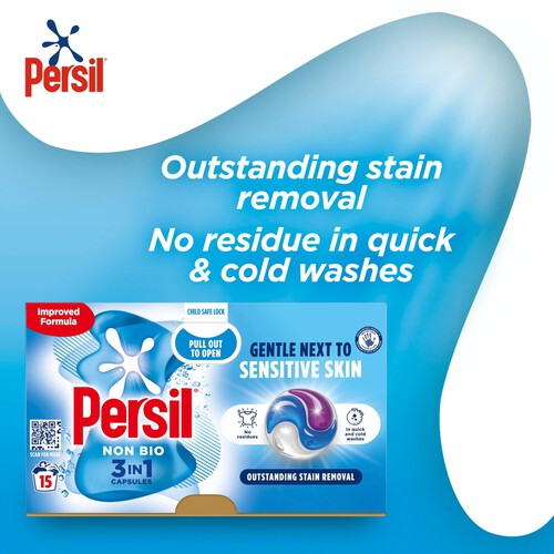 Persil Non Bio 3-In-1 Washing Capsules 