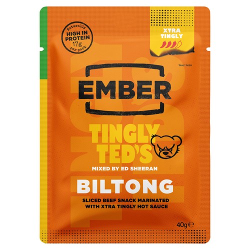 Ember Tingly Ted's Xtra Tingly Biltong 40g
