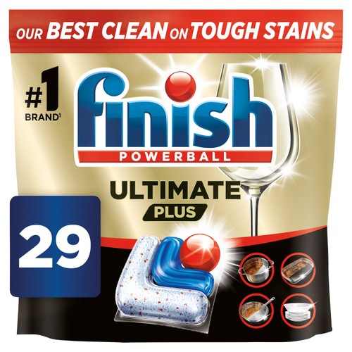 Finish Ultimate Plus Dishwashing Tablets Regular 