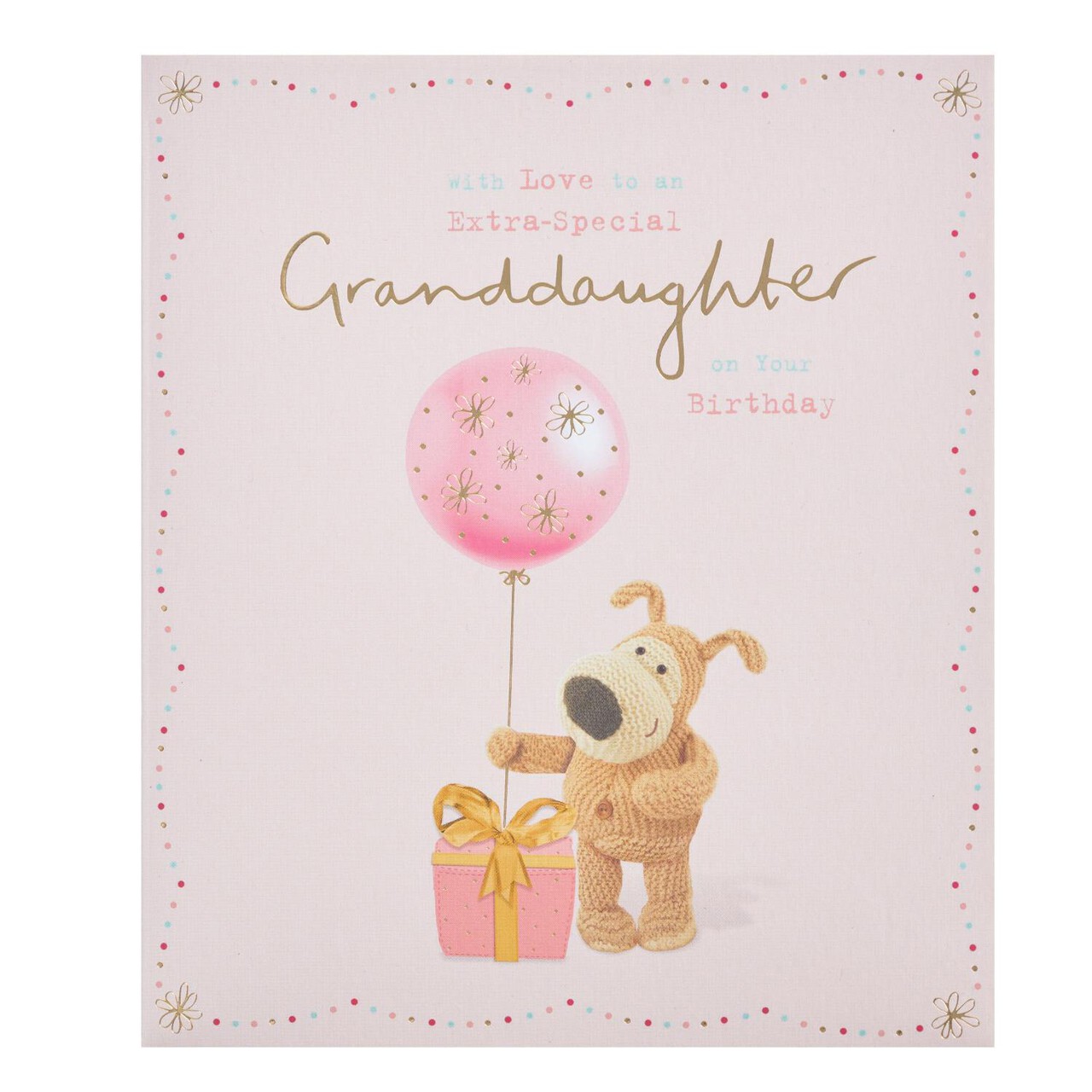 Boofle Cute Granddaughter Birthday Card