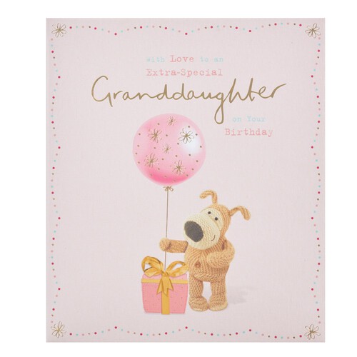 Boofle Cute Granddaughter Birthday Card L017