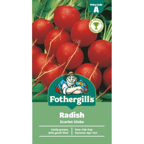 Mr Fothergills Radish Scarlet Globe Seeds
