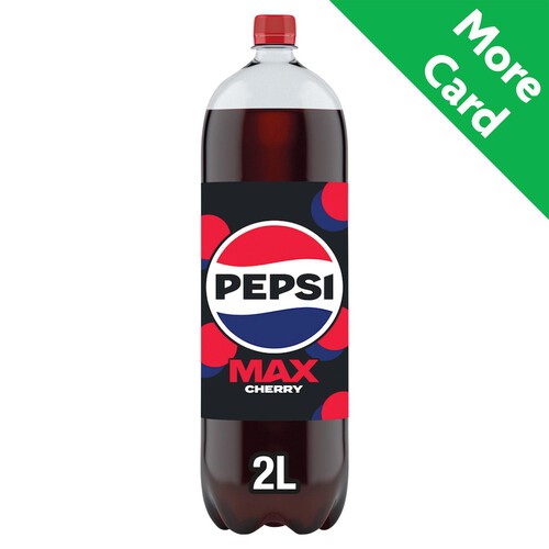 Pepsi Max Cherry No Sugar Cola Bottle