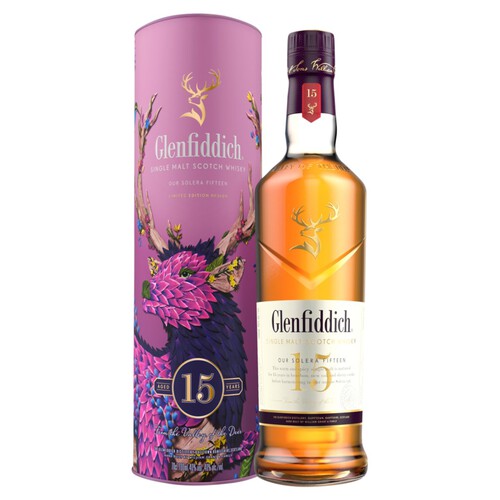 Glenfiddich 15 Year Old Single Malt Scotch Whisky 