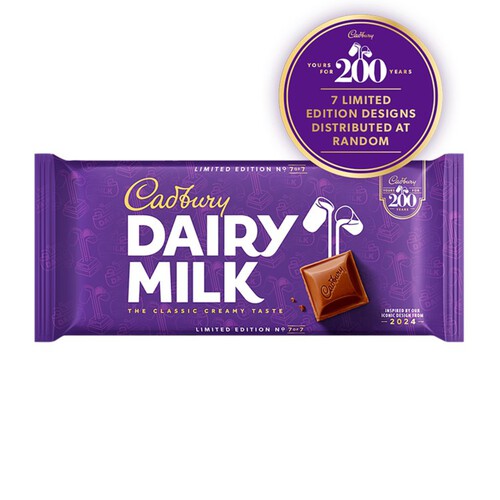 Cadbury Dairy Milk Chocolate Bar