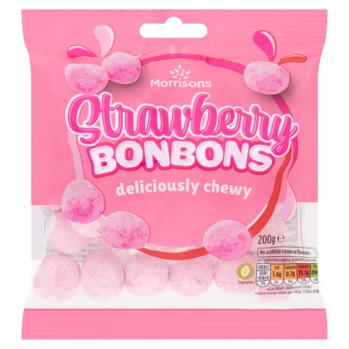 Morrisons strawberry bonbons