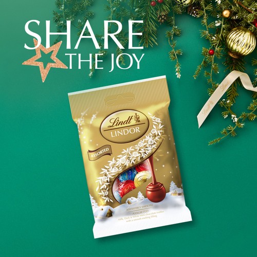 Lindt Lindor Assorted Mini Truffles 80g