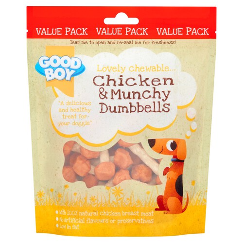 Good Boy Chicken & Munchy Dumbbells