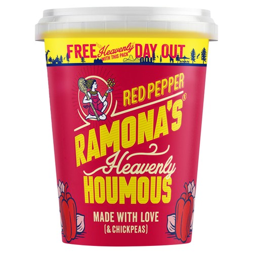 Ramonas red pepper houmous