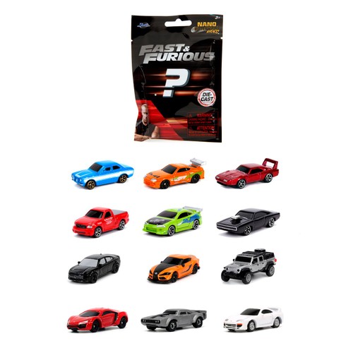 Fast & Furious Nano Vehicle Blind Bag