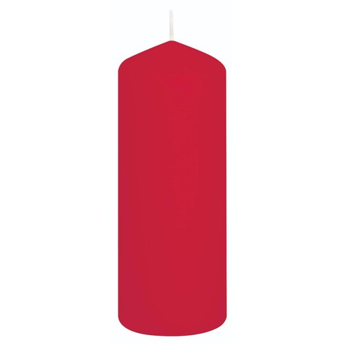 Nutmeg Home Red Pillar Candle Large 60 x 165mm