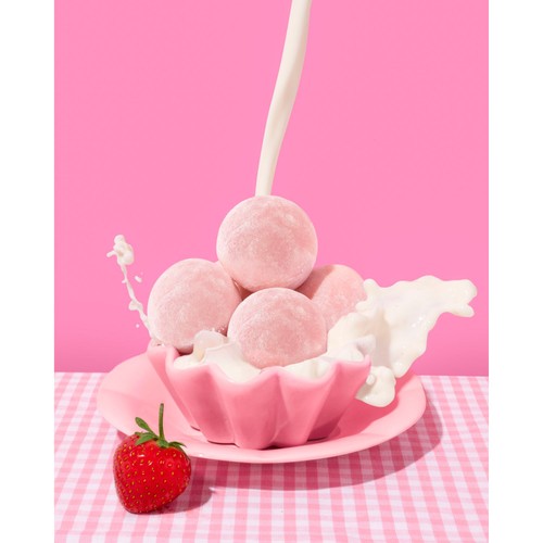 Little Moons Strawberries & Cream Mochi Ice Cream