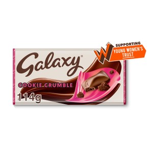 Galaxy Cookie Crumble Chocolate Bar | Morrisons
