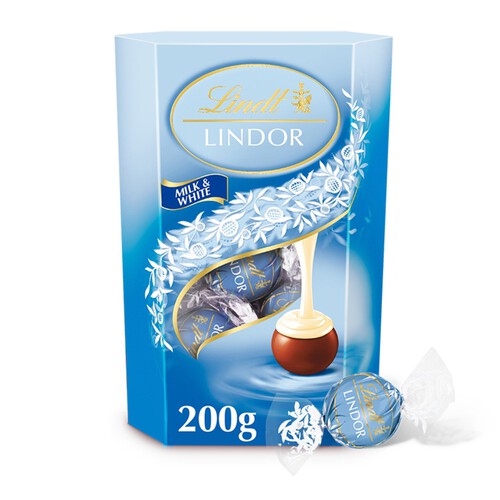 Lindt Lindor Milk & White 