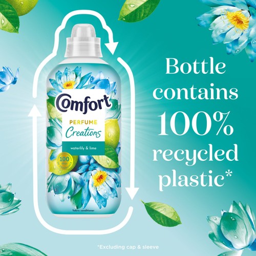 Comfort Creations Fabric Conditioner Waterlily & Lime 48 Washes