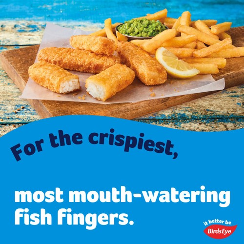 Birds Eye 8 Crispy Battered Fish Fingers 224g