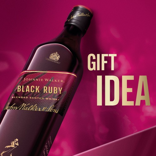 Johnnie Walker Black Ruby Blended Scotch Whisky 40% Vol 70cl