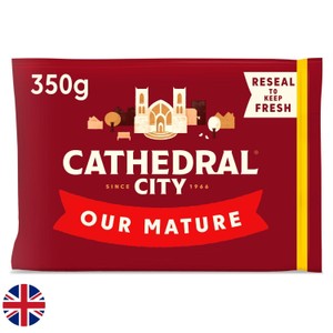 Cathedral City British Mature Cheddar Cheese 350g