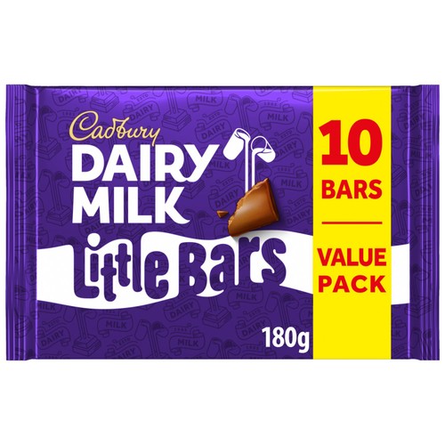 Cadbury Dairy Milk Little Bar 10 Pack